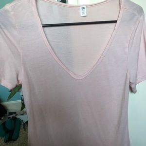 light pink v neck from nordstrom